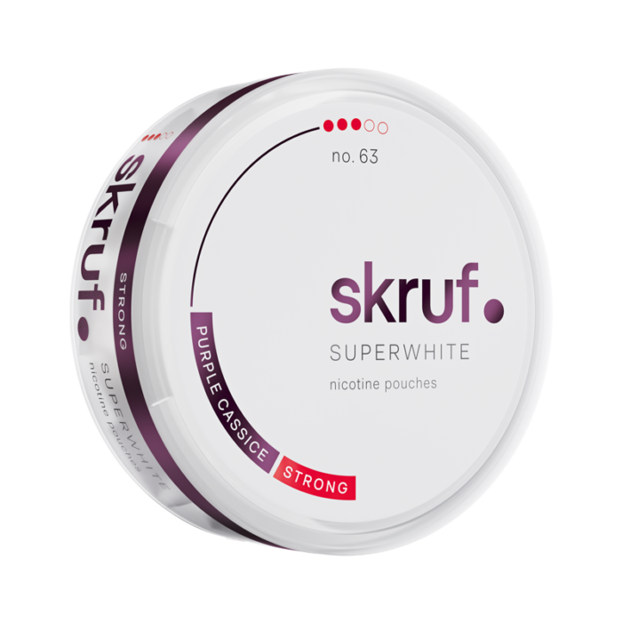 SKRUF SUPER WHITE NO. 63 PURPLE CASSICE STRONG 12MG/G